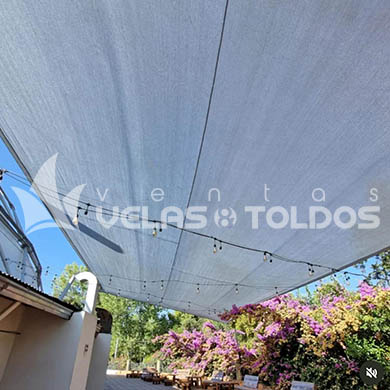 toldo vela sombra Chile frescura